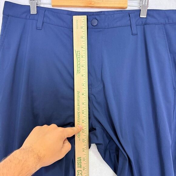 Rhone Men's Blue Straight Leg Golf Athletic Pants Size 38 x 31.5" Inseam - Picture 5 of 14